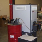 teplovzdušný agregát Kroll S40, hořák Kroll KG/UB