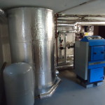 ATMOS DC18S s úpravou pro hořák na pelety