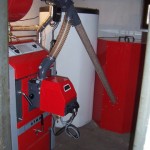 ATMOS DC18S s hořákem na pelety